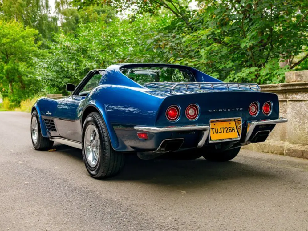Chevrolet Corvette C3 Stingray T-Top Chevrolet Corvette C3 Stingray T-Top Car Cave Scotland Bonnyrigg Midlothian UK