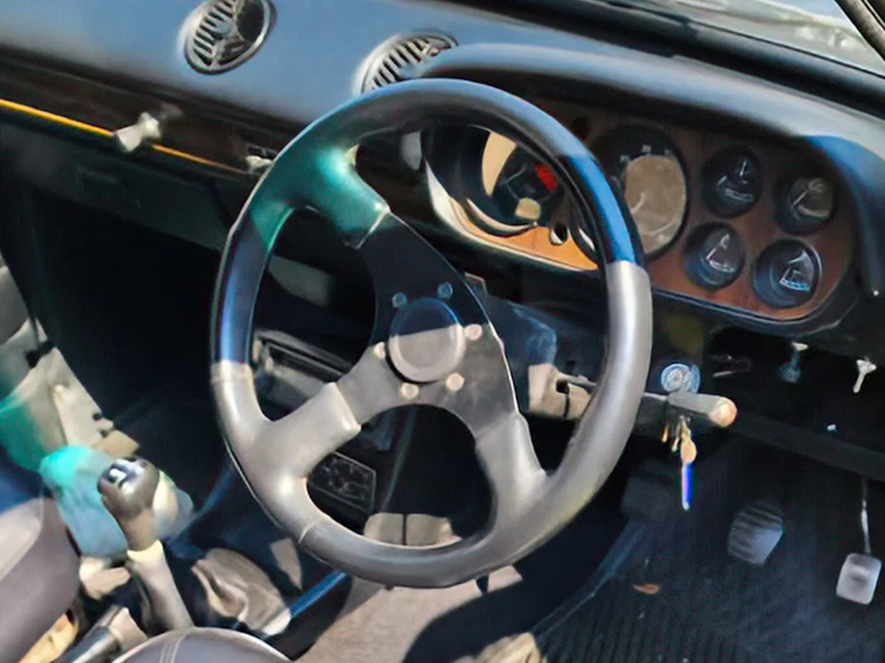 Ford Escort Mk1 GT Green Car Cave Scotland Bonnyrigg Midlothian UK